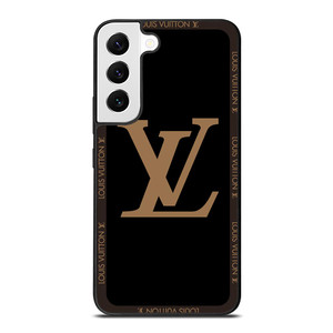 LOUIS VUITTON ROUND BLACK Samsung Galaxy S22 Case