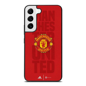 MANCHESTER UNITED FC ADIDAS LOGO Samsung Galaxy S22 Case
