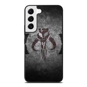 MANDALORIAN STAR WARS HEAD EMBLEM Samsung Galaxy S22 Case MANDALORIAN STAR WARS HEAD EMBLEM Samsung Galaxy S22 Case