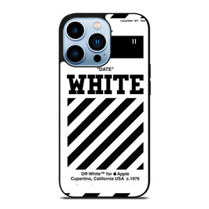 OFF WHITE DATE TIME iPhone 13 Pro Max Case