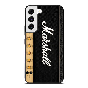 MARSHALL SPEAKER GOLD WOOD Samsung Galaxy S22 Case MARSHALL SPEAKER GOLD WOOD Samsung Galaxy S22 Case
