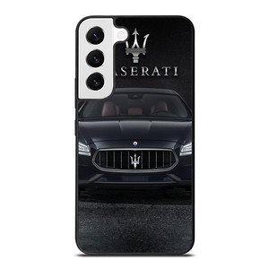 MASERATI CAR BLACK LOGO Samsung Galaxy S22 Case