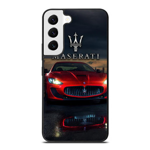 MASERATI RED CAR LOGO Samsung Galaxy S22 Case MASERATI RED CAR LOGO Samsung Galaxy S22 Case