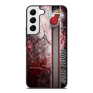 MIAMI HEAT GRUNGE LOGO Samsung Galaxy S22 Case MIAMI HEAT GRUNGE LOGO Samsung Galaxy S22 Case