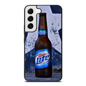 MILLER LITE BOTTLE BEER Samsung Galaxy S22 Case MILLER LITE BOTTLE BEER Samsung Galaxy S22 Case