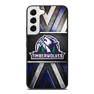 MINNESOTA TIMBERWOLVES METAL SYMBOL Samsung Galaxy S22 Case MINNESOTA TIMBERWOLVES METAL SYMBOL Samsung Galaxy S22 Case