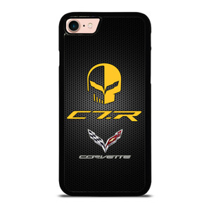 CORVETTE RACING JAKE SKULL iPhone 8 Case