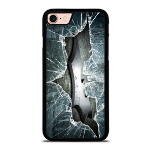 CRACKED OUT GLASS BATMAN THE DARK KNIGHT 2 iPhone 8 Case CRACKED OUT GLASS BATMAN THE DARK KNIGHT 2 iPhone 8 Case