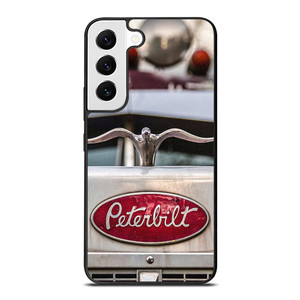 PETERBILT TRUCK METAL EMBLEM Samsung Galaxy S22 Case PETERBILT TRUCK METAL EMBLEM Samsung Galaxy S22 Case