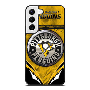 PITTSBURGH PENGUINS METAL NHL Samsung Galaxy S22 Case