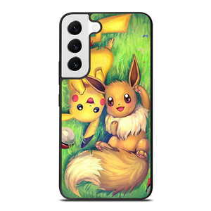 POKEMON EEVEE AND PIKACHU Samsung Galaxy S22 Case POKEMON EEVEE AND PIKACHU Samsung Galaxy S22 Case