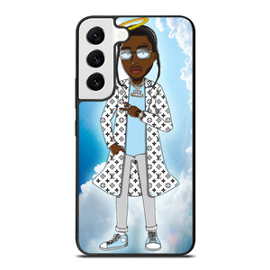 POP SMOKE RAPPER CARTOON Samsung Galaxy S22 Case POP SMOKE RAPPER CARTOON Samsung Galaxy S22 Case