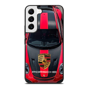 PORSCHE RED CAR LOGO Samsung Galaxy S22 Case PORSCHE RED CAR LOGO Samsung Galaxy S22 Case
