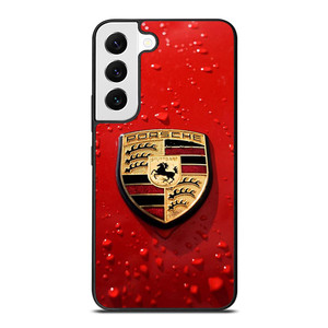 PORSCHE RED EMBLEM Samsung Galaxy S22 Case