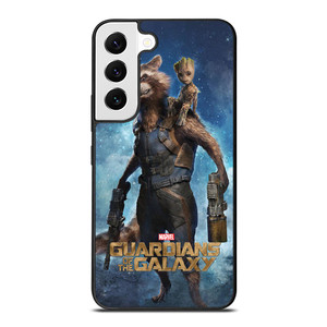 ROCKET RACCOON AND BABY GROOT Samsung Galaxy S22 Case ROCKET RACCOON AND BABY GROOT Samsung Galaxy S22 Case
