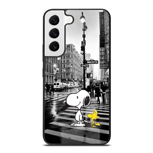 SNOOPY STREET RAIN Samsung Galaxy S22 Case