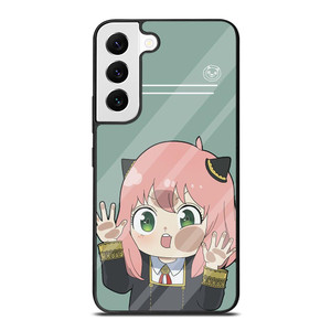 SPY X FAMILY ANYA FUNNY CUTE Samsung Galaxy S22 Case SPY X FAMILY ANYA FUNNY CUTE Samsung Galaxy S22 Case