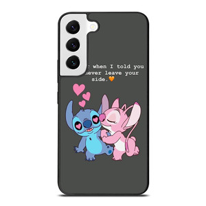 STITCH AND GIRLFRIEND LOVE QUOTE Samsung Galaxy S22 Case STITCH AND GIRLFRIEND LOVE QUOTE Samsung Galaxy S22 Case