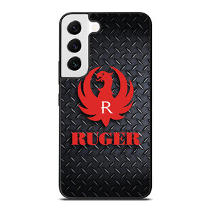 STURM RUGER FIREARM PLATE LOGO Samsung Galaxy S22 Case STURM RUGER FIREARM PLATE LOGO Samsung Galaxy S22 Case