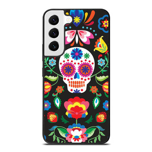 SUGAR SKULL ART Samsung Galaxy S22 Case SUGAR SKULL ART Samsung Galaxy S22 Case