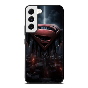 SUPERMAN DARK LOGO ICON Samsung Galaxy S22 Case SUPERMAN DARK LOGO ICON Samsung Galaxy S22 Case