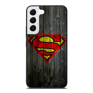 SUPERMAN WOODEN LOGO Samsung Galaxy S22 Case