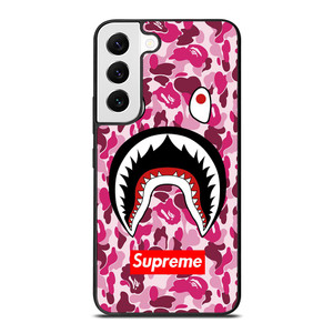 SUPREME BAPE CAMO SHARK Samsung Galaxy S22 Case