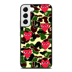 SUPREME BAPE COMME DES GARCONS Samsung Galaxy S22 Case SUPREME BAPE COMME DES GARCONS Samsung Galaxy S22 Case