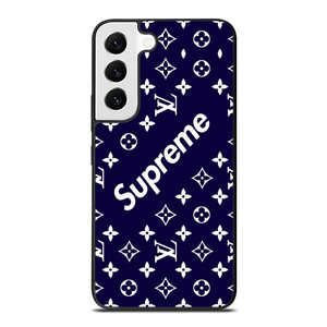 SUPREME NAVY PATTREN Samsung Galaxy S22 Case