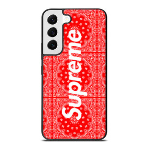 SUPREME RED BANDANA Samsung Galaxy S22 Case