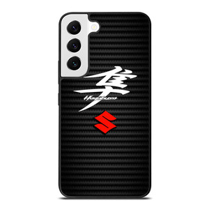 SUZUKI HAYABUSA CARBON LOGO Samsung Galaxy S22 Case SUZUKI HAYABUSA CARBON LOGO Samsung Galaxy S22 Case