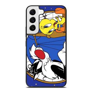 SYLVESTER AND TWEETY CARTOON Samsung Galaxy S22 Case SYLVESTER AND TWEETY CARTOON Samsung Galaxy S22 Case