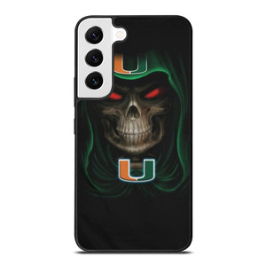 UM MIAMI HURRICANES SKULL Samsung Galaxy S22 Case UM MIAMI HURRICANES SKULL Samsung Galaxy S22 Case