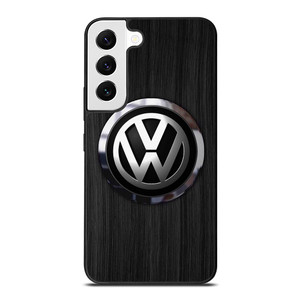 VW VOLKSWAGEN WOODEN EMBLEM Samsung Galaxy S22 Case VW VOLKSWAGEN WOODEN EMBLEM Samsung Galaxy S22 Case