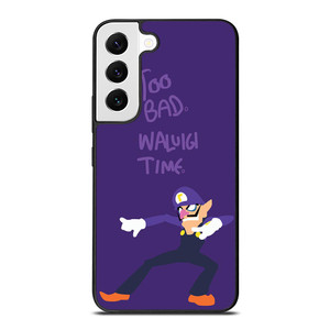 WALUIGI TIME TOO BAD Samsung Galaxy S22 Case WALUIGI TIME TOO BAD Samsung Galaxy S22 Case