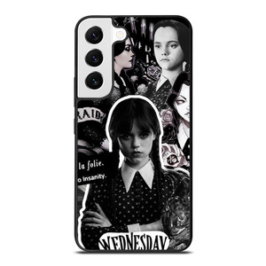WEDNESDAY ADDAMS MOVIES COLLAGE Samsung Galaxy S22 Case