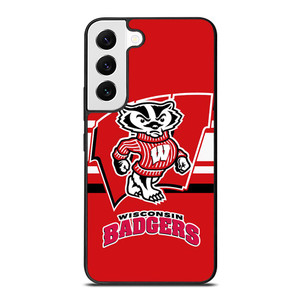 WISCONSIN BADGER SYMBOL Samsung Galaxy S22 Case WISCONSIN BADGER SYMBOL Samsung Galaxy S22 Case
