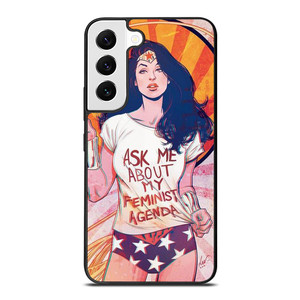 WONDER WOMAN QUOTE Samsung Galaxy S22 Case WONDER WOMAN QUOTE Samsung Galaxy S22 Case