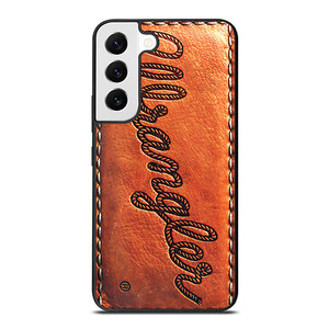 WRANGLER JEANS LOGO LEATHER Samsung Galaxy S22 Case WRANGLER JEANS LOGO LEATHER Samsung Galaxy S22 Case