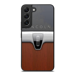 LINCOLN MOTOR WOODEN CHROME LOGO Samsung Galaxy S22 Plus Case
