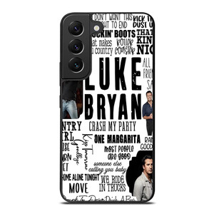 LUKE BRYAN QUOATE COLLAGE Samsung Galaxy S22 Plus Case LUKE BRYAN QUOATE COLLAGE Samsung Galaxy S22 Plus Case