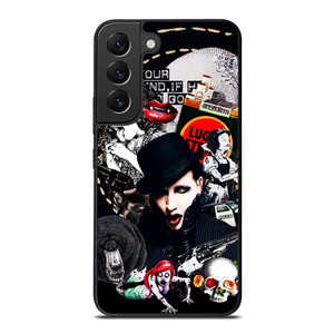 MARILYN MANSON GOTH COLLAGE Samsung Galaxy S22 Plus Case MARILYN MANSON GOTH COLLAGE Samsung Galaxy S22 Plus Case