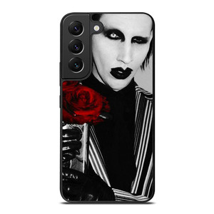 MARILYN MANSON GOTH FACE Samsung Galaxy S22 Plus Case
