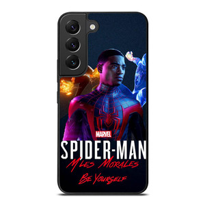 MARVEL SPIDERMAN MILES MORALES POSTER Samsung Galaxy S22 Plus Case