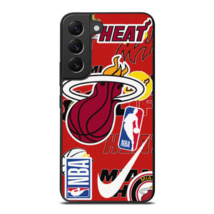 MIAMI HEAT NBA STICKER BOMB Samsung Galaxy S22 Plus Case MIAMI HEAT NBA STICKER BOMB Samsung Galaxy S22 Plus Case