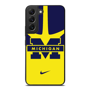MICHIGAN WOLVERINES FOOTBALL NIKE Samsung Galaxy S22 Plus Case MICHIGAN WOLVERINES FOOTBALL NIKE Samsung Galaxy S22 Plus Case