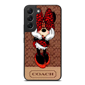 MINNIE MOUSE COACH Samsung Galaxy S22 Plus Case MINNIE MOUSE COACH Samsung Galaxy S22 Plus Case