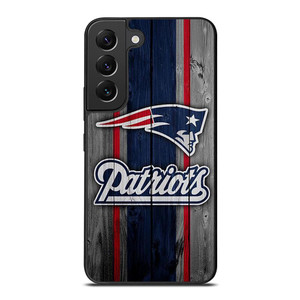NEW ENGLAND PATRIOTS WOODEN LOGO Samsung Galaxy S22 Plus Case NEW ENGLAND PATRIOTS WOODEN LOGO Samsung Galaxy S22 Plus Case