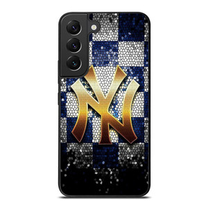 NEW YORK YANKEES GLASS ART Samsung Galaxy S22 Plus Case NEW YORK YANKEES GLASS ART Samsung Galaxy S22 Plus Case