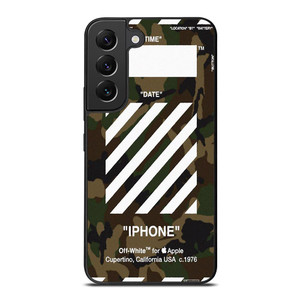 OFF WHITE CAMO ARMY Samsung Galaxy S22 Plus Case OFF WHITE CAMO ARMY Samsung Galaxy S22 Plus Case
